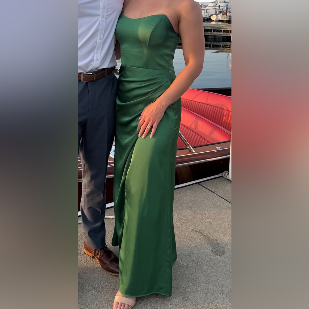Birdy Grey Strapless Green Dress